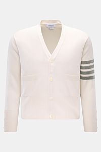 Thom Browne Cashmere Cardigan offwhite