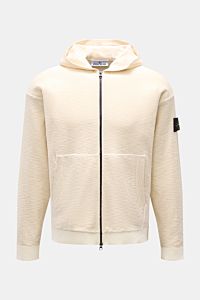 Stone Island Sweatjacke creme
