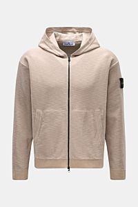 Stone Island Sweatjacke beige