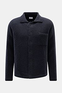 04651/ A trip in a bag Cardigan 'Chunky Overshirt' navy
