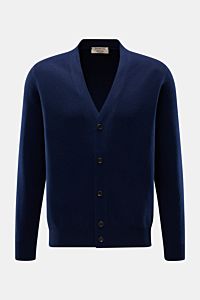 Fioroni Cashmere cardigan dark blue