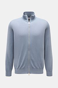 Brunello Cucinelli Cashmere Strickjacke rauchblau