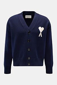 Ami Paris Cardigan 'ADC' navy