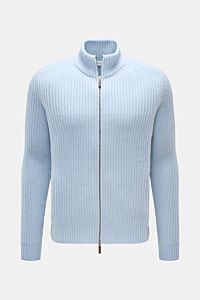 Iris von Arnim Cashmere Strickjacke 'Avenor' hellblau