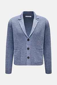 Iris von Arnim Cardigan 'Larion' smoky blue mottled