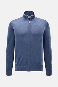 Gran Sasso Cardigan grey-blue mottled