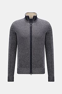 von Braun Cashmere Strickjacke navy meliert