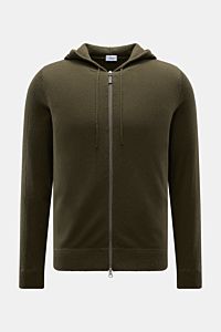 von Braun Cashmere Strickjacke oliv