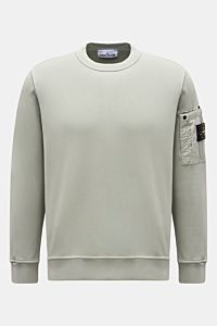 Stone Island Rundhals-Sweatshirt 'Seasonal Pocket' salbei