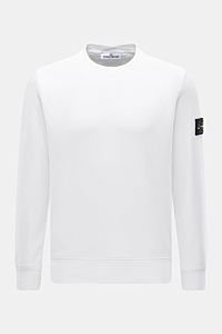 Stone Island Rundhals-Sweatshirt 'Basic Sweat' weiß