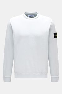 Stone Island Rundhals-Sweatshirt 'Washed Sweat' pastellblau