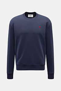 Ami Paris Crew neck sweatshirt navy