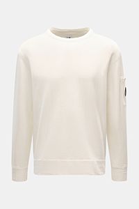 C.P. Company Rundhals-Sweatshirt creme