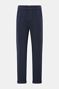 04651/ A trip in a bag Cotton trousers navy