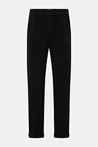 04651/ A trip in a bag Cotton trousers black