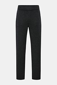 von Braun Cashmere Jogpants anthrazit meliert