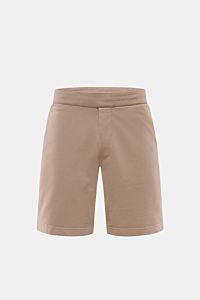 04651/ A trip in a bag Sweat-Shorts taupe