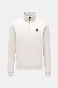 Belstaff Sweat-Troyer 'Quarter Zip' creme