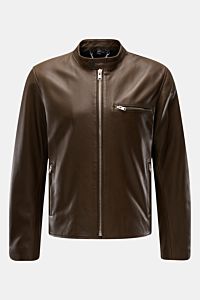 Belstaff Leather jacket 'Track Racer' dark brown