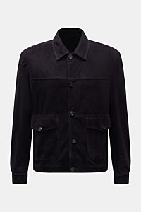 Rifugio Suede jacket dark navy