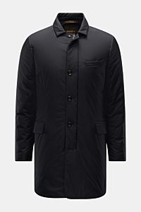 Down short coat 'Dante' dark navy
