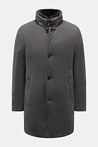 Moorer Down jacket 'Bond' grey mottled