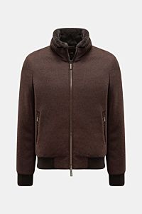 Moorer Daunenblouson 'Bellati' dunkelbraun