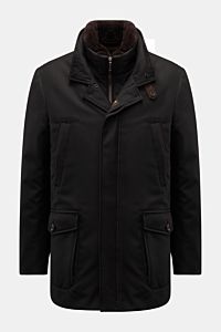 Moorer Daunenjacke 'Drive Pum' schwarz