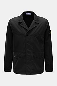 Stone Island Jacke 'Micro Twill' schwarz
