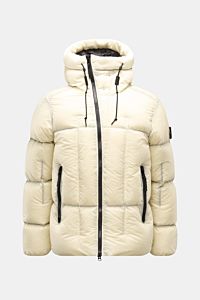 Stone Island Daunenjacke 'Seam Faded Light Nylon Tela' offwhite