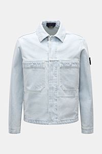 Stone Island Denim jacket pastel blue