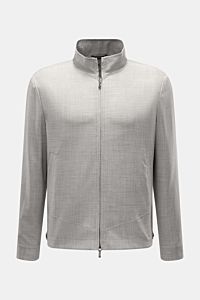 Colombo Cashmere Blouson 'Nicholson' grau meliert