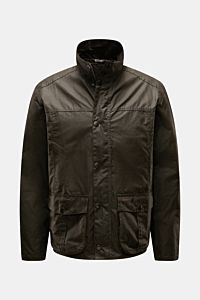 Barbour Waxed jacket 'Sander' dark olive