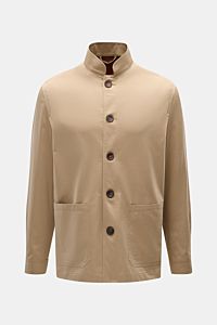 Doppiaa Overshirt 'Aasti' beige