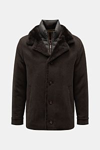 Moorer Daunenjacke 'Teodor' graubraun