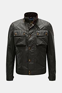 Belstaff Wachsjacke 'Racemaster' dark olive