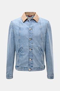Brunello Cucinelli Jeansjacke rauchblau