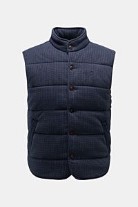 Polo Ralph Lauren Outdoorweste graublau/schwarz kariert