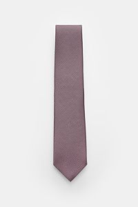 Tom Ford Silk tie rose/black patterned