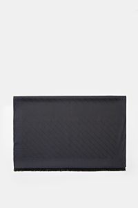 Emporio Armani Schal navy/schwarz gestreift