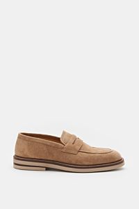 Brunello Cucinelli Penny Loafer beige