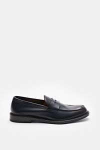 Doucal's Penny Loafer 'Nappato' dark navy