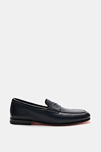 Santoni Penny Loafer 'Carlo' dark navy