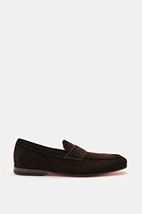 Santoni Penny Loafer 'Carlo' dunkelbraun