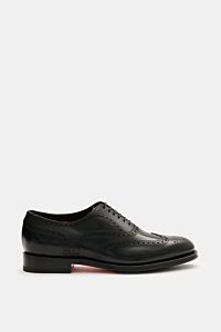 Santoni Oxford 'Collin' schwarz
