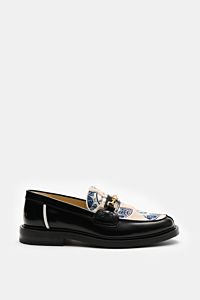 Filling Pieces Loafers 'Broken Plate' black/blue/off-white