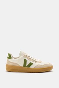 Veja Sneaker 'V-90 O.T. Leather' offwhite/beige/salbei