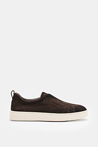 Santoni Slip-on-Sneaker 'Victory' dunkelbraun