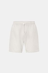 04651/ A trip in a bag Swim shorts light grey/white striped