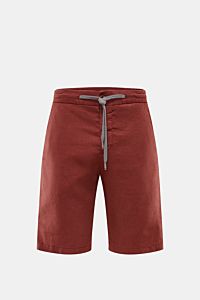 Marco Pescarolo Bermudas 'Cenito' rotbraun